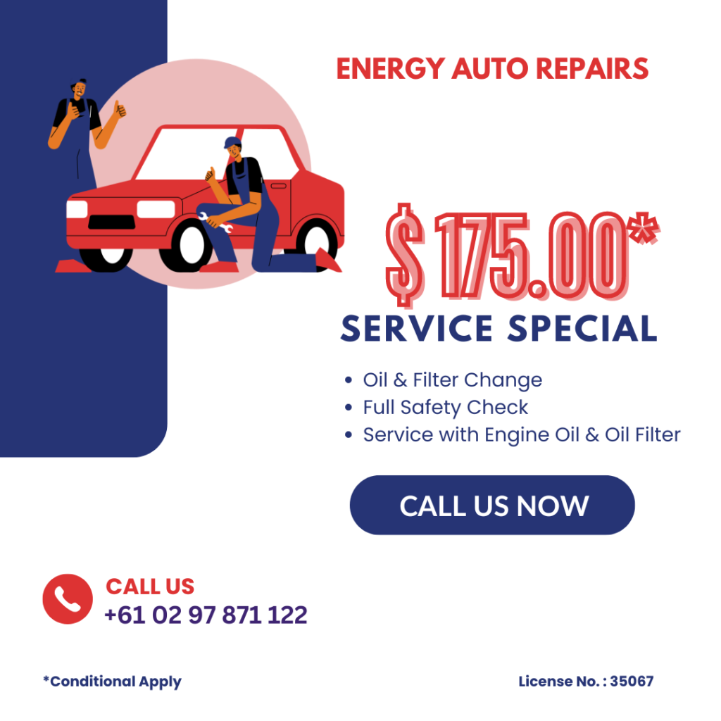 Energy Auto Repairs _ Promotional Creative