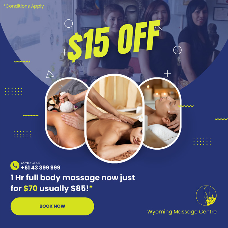 Wyoming Thai Massage Center -Promotional-Creative