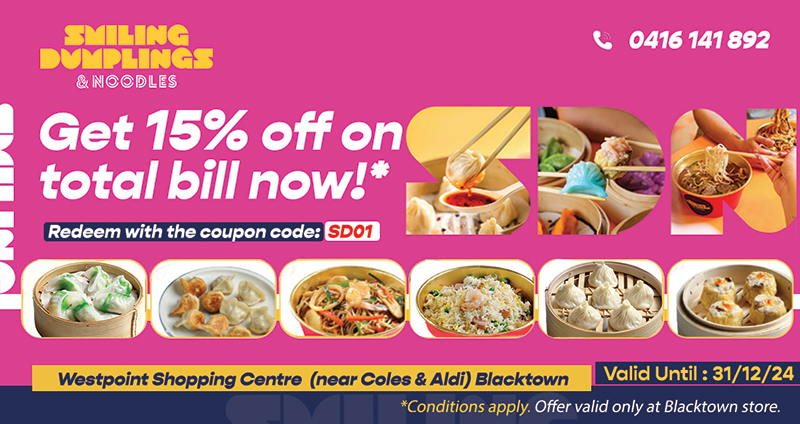 Smiling_Dumplings_Noodles_Blacktown_Discount_Banner